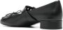 Miu Loafers Leather Mary Janes in zwart - Thumbnail 2