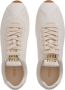 Miu Low-Top Sneakers Plume Nappa Sneakers in wit - Thumbnail 4