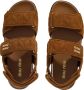 Miu Sandalen Sandali Camoscio Matelasse in bruin - Thumbnail 3