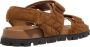 Miu Sandalen Sandali Camoscio Matelasse in bruin - Thumbnail 4