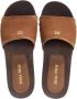 Miu Sandalen Suede Clog in bruin - Thumbnail 3
