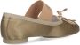 MM6 Maison Margiela Iconische Geborduurde Ballerina's met Leren Blokhak Beige Dames - Thumbnail 24