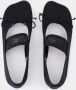 MM6 Maison Margiela Zwarte Satijnen Balletschoenen Ronde neus Strik Black Dames - Thumbnail 43