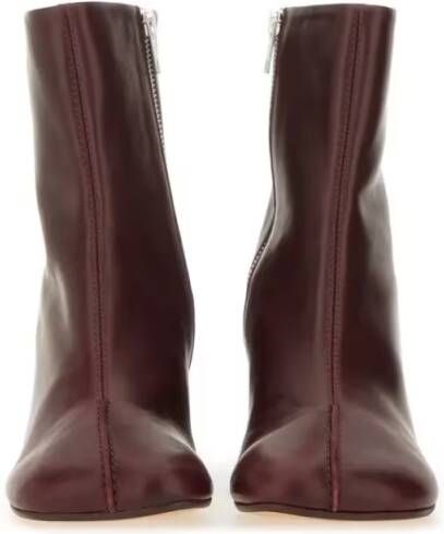 MM6 Maison Margiela Boots "Anatomic" Ankle Boots in bruin