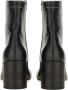 MM6 Maison Margiela Boots Anatomical Black Leather Ankle Boots in zwart - Thumbnail 3