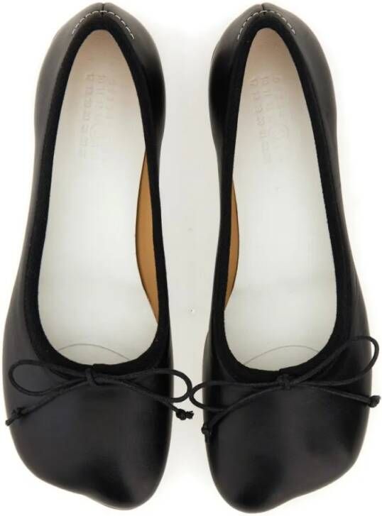 MM6 Maison Margiela Hoge hakken Ballerine Anatomiche Classiche in zwart