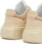 MM6 Maison Margiela Low-Top Sneakers Beige Calf Leather And Suede Sneakers in beige - Thumbnail 2
