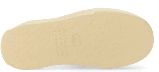 MM6 Maison Margiela Low-Top Sneakers Leather Sneakers in zwart