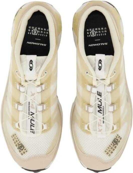 MM6 Maison Margiela Low-Top Sneakers "Xt 4" Mule in beige