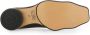MM6 Maison Margiela Pointed Toe Leather Ballerina Flats in zwart - Thumbnail 4
