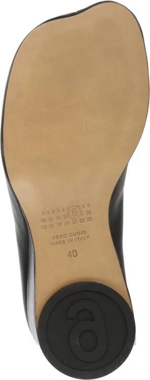 MM6 Maison Margiela Sandalen Anatomic Sandals in zwart