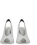 MM6 Maison Margiela Sandalen "Anatomic" Varnished Sandal in wit - Thumbnail 3