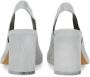 MM6 Maison Margiela Sandalen "Anatomic" Varnished Sandal in wit - Thumbnail 4