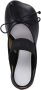 MM6 Maison Margiela Sandalen Anatomical Black Goat Leather Sandals With Bow Det in zwart - Thumbnail 3