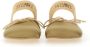 MM6 Maison Margiela Slip-On Ballerina Shoes With Decorative Bow in beige - Thumbnail 3