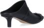 MM6 Maison Margiela Slippers & Mules Buckle Mules – Black in zwart - Thumbnail 2