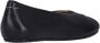 MM6 Maison Margiela "Stitch-Out" Ballerinas Black in zwart - Thumbnail 2