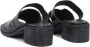 Moma Sandalen Open-Toe Calf Leather Sandals in zwart - Thumbnail 2