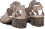 Moma Sandalen Open Toe Sandals With Ankle Strap in beige - Thumbnail 2