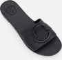 Moncler Sandalen Black Rubber Sandals in zwart - Thumbnail 2