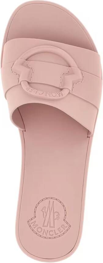 Moncler Sandalen 'Mon' Slides in roze