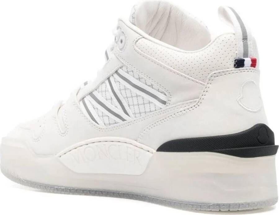 Moncler Low-Top Sneakers Pivot Mid Logo Sneakers in wit