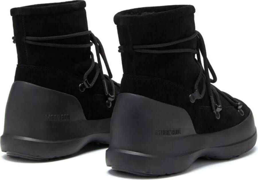 Moonboot Boots Luna Boot Suede Lab69 in zwart