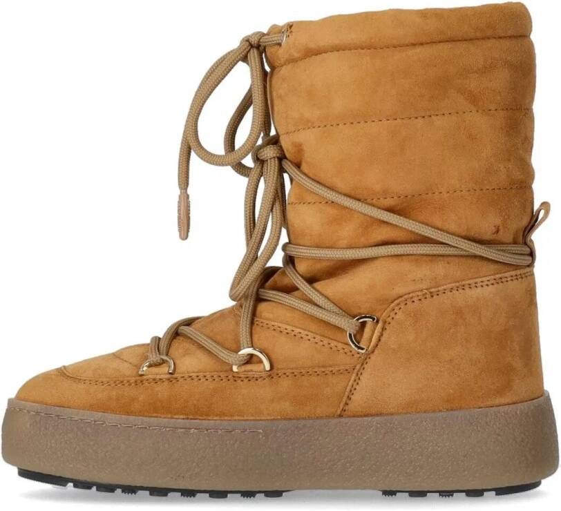 Moonboot Boots MOON BOOT LTRACK KAMEL SCHNEESTIEFEL in beige