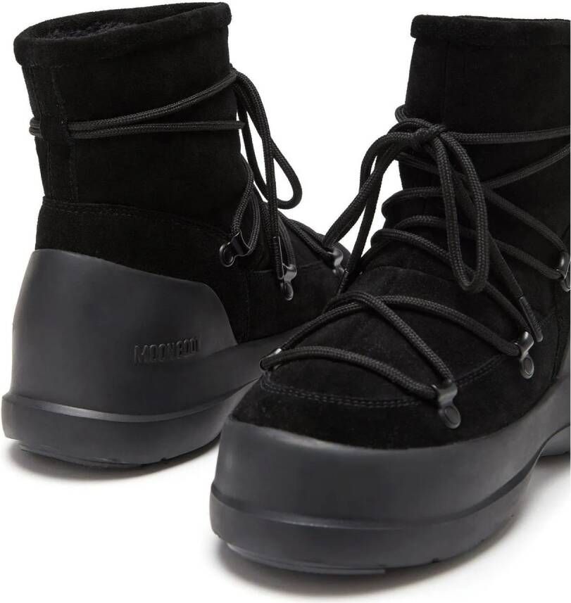 Moonboot Low-Top Sneakers Shoes Black in zwart