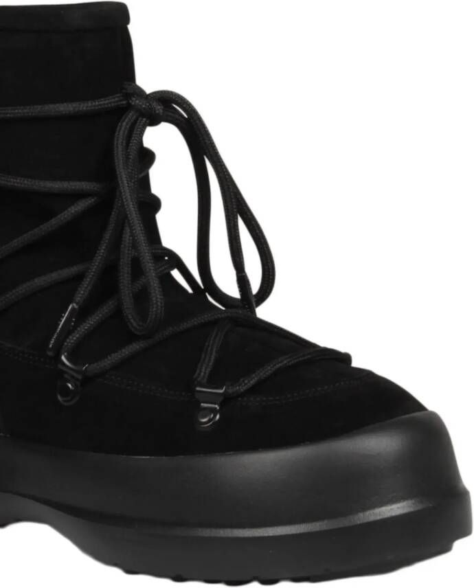 Moonboot Boots Luna Suede Boot in zwart