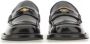 Moschino "Berlin" Moccasin in zwart - Thumbnail 2
