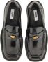 Moschino "Berlin" Moccasin in zwart - Thumbnail 4
