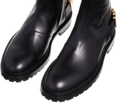 Paris Texas Slippers & Mules Pointed Toe Black Sandals With Metallic Studs in zwart