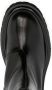 Moschino Boots Leather Ankle Boots With Rubber Sole in zwart - Thumbnail 2