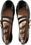 Moschino Espadrilles Hearted Button in zwart - Thumbnail 3