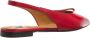 Moschino Hoge hakken Buckled Bow in rood - Thumbnail 2