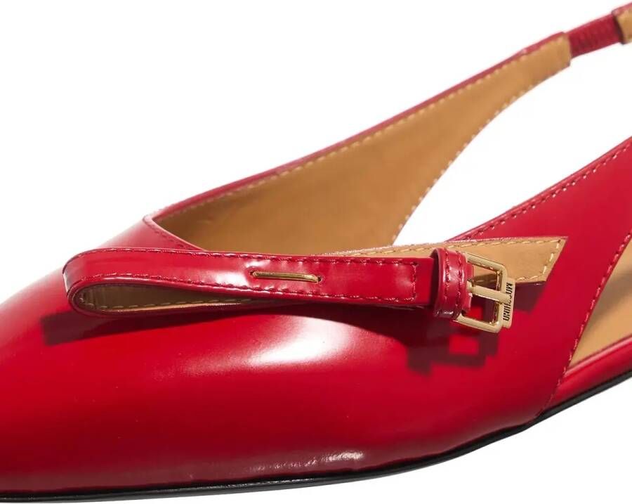 Moschino Hoge hakken Buckled Bow in rood