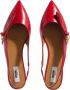 Moschino Hoge hakken Buckled Bow in rood - Thumbnail 4