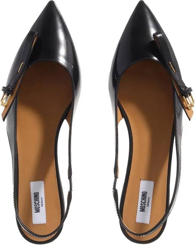 Moschino Hoge hakken Buckled Bow in zwart