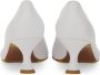 Moschino Hoge hakken Decollete "Duck" Pumps in wit - Thumbnail 4
