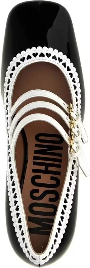 Moschino Hoge hakken Patent Leather Pumps in zwart
