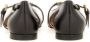 Moschino Leather Ballerina in zwart - Thumbnail 2