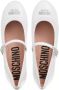 Moschino Loafers & ballerina schoenen Plate Ballerina in wit - Thumbnail 2