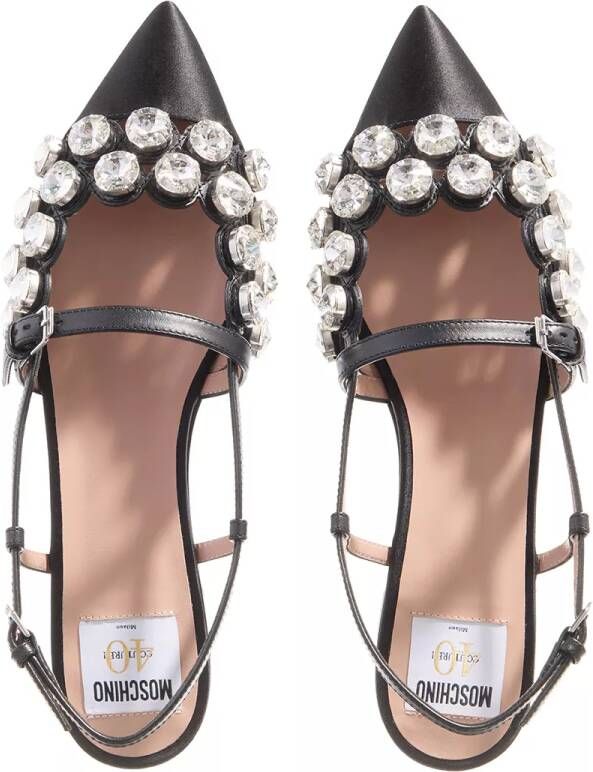 Moschino Loafers Scarpad.Em Mh63 5 Raso+Vit in zwart