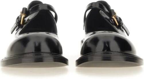 Moschino "Olive" Moccasin in zwart
