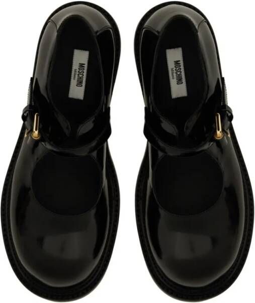 Moschino "Olivia" Mary Jane Shoes in zwart