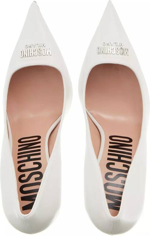 Moschino Pumps & high heels Plate Pump in wit