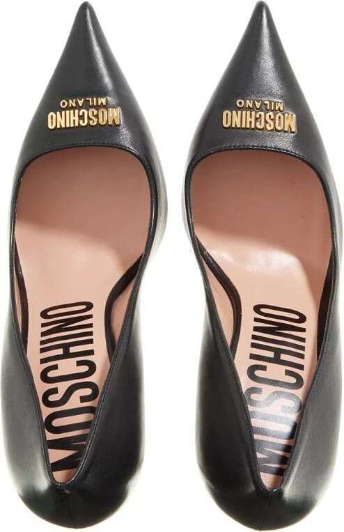 Moschino Pumps & high heels Plate Pump in zwart