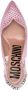 Moschino Hoge hakken Pumps Pink in poeder roze - Thumbnail 2