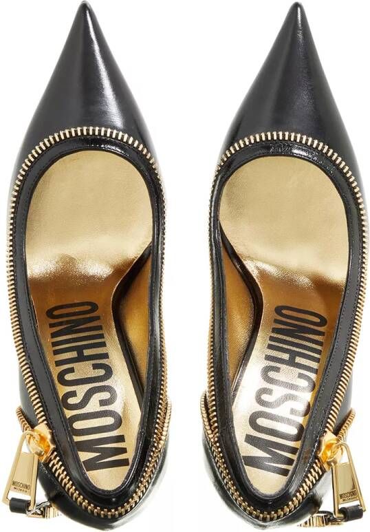 Moschino Pumps & high heels Zipper Detail Pump in zwart